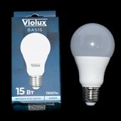 Лампа LED BASIS A65 15W E27 6400K VIOLUX 821472