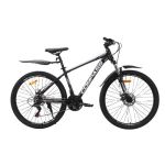 Велосипед 27.5 CrossBike Compass 17" чорно-сірий