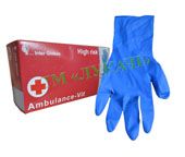 Рукавиці латекс Ambulance-Vit (XL) / Medlux  25пар/уп. (10уп./ящ.)*