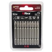 Біта Ultra ph2/ph2 65мм ¼" 10шт S2 (блістер)* 4016532