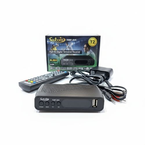 Цифровий тюнер Т2 Satcom T507 AVC