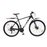 Велосипед 29 CrossBike Next 20" чорно-червоний