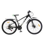 Велосипед 26 CrossBike Next 12" чорно-зелений