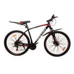 Велосипед 29 CrossBike Tracker 21" чорно-червоний