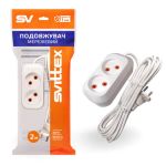 Подовжувач Svittex SV-009-2 2 гнізда 2м