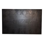 Килимок побутовий "WELCOM" 40*70  чорний резина (3 кг)