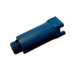Заглушка 1/2 пластикова довга синя KOER K0283.PRO (25шт/уп, 300шт/м.)