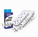 Подовжувач Svittex SV-008-2 3 гнізда 2м