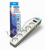 Мережевий фільтр Svittex SV-003 5м