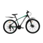 Велосипед 27.5 CrossBike Compass 17" чорно-зелений