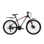 Велосипед 27.5 CrossBike Compass 17" чорно-червоний