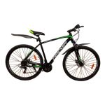 Велосипед 29 CrossBike Tracker 21" чорно-зелений