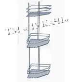 Полка кутова ванна 3 (20*20*вис.65 см)