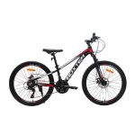 Велосипед 24 CrossBike Boxter 11" чорно-червоно-білий