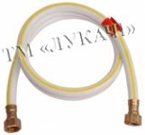 Шланг газ 2,5 м білий