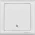 Вимикач Anura "Anamur" 1 вн. прохідний АЕ02119 (10шт/уп)