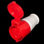 Гніздо переносне ГП 32A 3P+PE (224) 380V IP44 18870