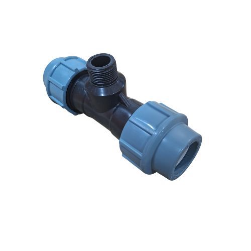 Трійник різьба зовнішня ф32-3/4"-32