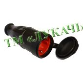 Гніздо каучук Luxel з кришкою 1126