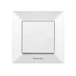 Вимикач Panasonic 1вн. білий WNTC0001-2WH (12шт/уп)