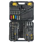 Набір головок та біт 1/4", 3/8", 1/2" 176шт CrV 6003821