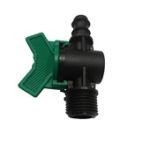 Кран стартовий із зовн. різьбою 1/2" для крапельної трубки SL-011-7 (700шт/уп)