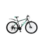 Велосипед 27,5 Cross Focus 17" чорно-зелений